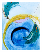 Load image into Gallery viewer, ELEGANCE The Grace of the Ordinary ☼ Curvature & Creation Watercolor {Art Print} 8x10