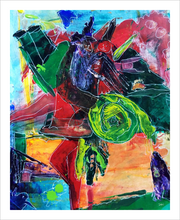 Load image into Gallery viewer, Multiplicity Acrylic painting Dawn Richerson 8x10