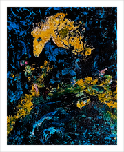 Load image into Gallery viewer, Bluegrass Dreams - dreams of Kentucky painting - horse painting - Dawn Richerson 8x10