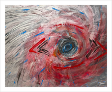 Load image into Gallery viewer, EYE OF THE STORM ☼ Dreams for a New World {Art Print} 8x10