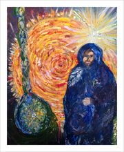 Load image into Gallery viewer, IN HIM WAS LIFE ☼ Faithscapes Magdalen Painting {Art Print} Jesus painting Dawn Richerson 8x10