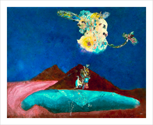 Load image into Gallery viewer, The Offering spiritual painting Dawn Richerson Spirited Life 8x10