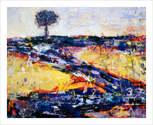 Load image into Gallery viewer, The Royal Road - refinement - path forward painting - tree painting - 8x10
