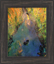 Load image into Gallery viewer, In Her River - Magdalen Series - Dawn Richerson painting 8x10 framed