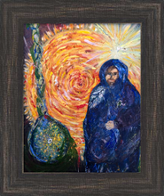 Load image into Gallery viewer, IN HIM WAS LIFE ☼ Faithscapes Magdalen Painting {Art Print} Jesus painting Dawn Richerson  8x10 framed