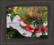 Load image into Gallery viewer, THEIR GRIM DISCOVERY ☼ Soul of France & Magdalen Painting {Art Print} Faithscapes painting by Virginia artist Dawn Richerson 8x10 framed