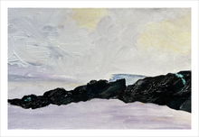 Load image into Gallery viewer, All Along Antrim Coast Soul of Ireland painting by Dawn Richerson 8x12