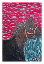 Load image into Gallery viewer, HORSE WITHOUT A RIDER ☼ Animal Kingdom {Art Print} 8x12