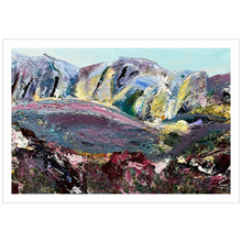 Load image into Gallery viewer, Where I Lay Down to Rest Ireland Painting Derryveagh Mountain painting Dawn Richerson 8x12
