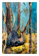 Load image into Gallery viewer, Gnome Tree - Claytor Nature Center painting - nature painting Virginia - Dawn Richerson