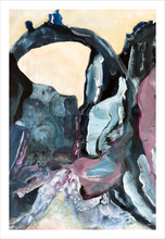 Load image into Gallery viewer, Virginia Natural Bridge Painting - Blue Ridge Parkways painting - Dawn Richerson - sorrow painting Soul of Place 8x12