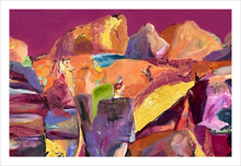 Load image into Gallery viewer, ANCIENT AWAKENING ABIQUIU ☼ Heart of America New Mexico Painting {Art Print} 8x12 Soul of Place Painting by Virginia Artist Dawn Richerson 8x12
