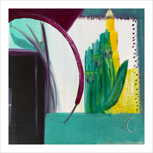 Load image into Gallery viewer, ECLIPSED Recognitions painting - Dawn Richerson Spirited Life Painting 8x8