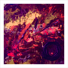 Load image into Gallery viewer, Garden Variety Life abstract painting Dawn Richerson 8x8