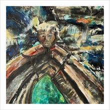 Load image into Gallery viewer, Tarmon Abbey Painting Ireland - Peace in the Pieces 8x8