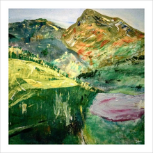 Load image into Gallery viewer, VALLEY OF REST ☼ Soul of Ireland Painting {Art Print} O'Rourke's Table in County Leitrim, Ireland painting by Virginia artist Dawn Richerson 8x8