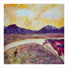 Load image into Gallery viewer, AT SUNSET WE RIDE ☼ Spirit of the Southwest Watercolor {Art Print}