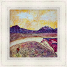 Load image into Gallery viewer, AT SUNSET WE RIDE ☼ Spirit of the Southwest Watercolor {Art Print}