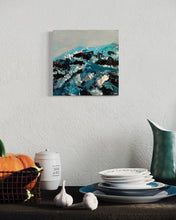 Load image into Gallery viewer, After Poseidon Wild Atlantic Way painting Ireland seascape in situ 2