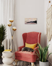 Load image into Gallery viewer, All Along - Antrim Coast Painting - Ireland Painting in situ 4