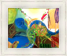 Load image into Gallery viewer, ALL THAT WOULD BE FREE ☼ Spirited Life Painting {Art Print} abstract painting from Virginia artist Dawn Richerson 8x10 framed