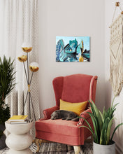 Load image into Gallery viewer, At Ballindoon Ireland Painting In Situ Living Room Chair