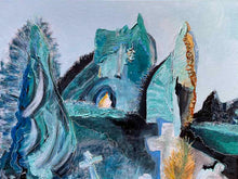Load image into Gallery viewer, At Ballindoon Abbey Painting - Ireland Painting by Dawn Richerson