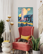 Load image into Gallery viewer, At Glendalough Ireland Painting In Situ LR Chair