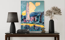 Load image into Gallery viewer, At Glendalough Ireland Painting In Situ LR Table