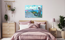 Load image into Gallery viewer, Balancing Ireland Painting In Situ Bedroom