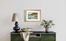 Load image into Gallery viewer, Boat with Ben Bulben Ireland Painting in situ Dining Area