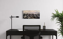 Load image into Gallery viewer, The Causeway and the Chorus Giant's Causeway painting by Dawn Richerson - Ireland painting County Antrim in situ 2
