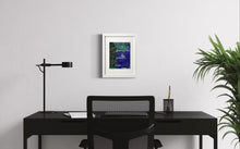 Load image into Gallery viewer, Confetti Cliffs of Moher Painting modern Ireland Painting in situ 3
