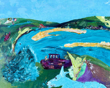 Load image into Gallery viewer, Donegal Shipwreck - Soul of Ireland painting - mystical Ireland