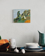Load image into Gallery viewer, Ecstatic Ireland Painting Eagle&#39;s Rock County Leitrim Wedding Gift engagement betrothal painting In Situ 2
