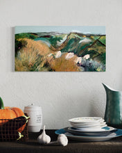 Load image into Gallery viewer, Fertile Field Ireland Painting Loughcrew painting sheep painting in Situ 2
