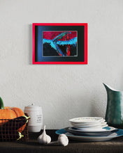 Load image into Gallery viewer, Fire Dancer Abstract Nature painting Ireland woodland painting in situ 2