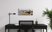 Load image into Gallery viewer, Forever and a Day County Donegal mountains painting Ireland painting in situ 2