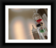 Load image into Gallery viewer, The Long Silent Year - Life & Art in the Time of Coronavirus - Galileo Thermometer Photo Time slows down - Dawn Richerson Photography 8x10 framed