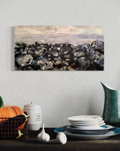 Load image into Gallery viewer, The Causeway and the Chorus Giant's Causeway painting by Dawn Richerson - Ireland painting County Antrim Dining