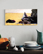 Load image into Gallery viewer, Guardian of the Golden Sea Ireland seascape in Situ 2