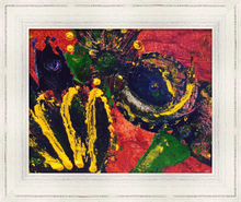 Load image into Gallery viewer, IN SEARCH OF UNDERSTANDING ☼ Spirited Life Painting {Art Print} Three Kings painting Dreams for a New World painting by Virginia artist Dawn Richerson 8x10 framed