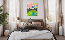 Load image into Gallery viewer, Into the Skies Alive Blue Ridge Blessings Original Painting Virginia artist Dawn Richerson 4