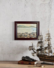 Load image into Gallery viewer, Lough Allen View Sligo Bay Soul of Ireland painting Dawn Richerson In Situ Shelf with Boat