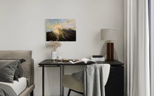 Load image into Gallery viewer, Irish Sunset Ireland Painting In Situ Bedroom