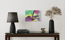 Load image into Gallery viewer, Leap to Liberty Blue Ridge Blessings Original Painting {Art Prints}{Collection Originals} Bedford Virginia Painting • Falling Creek Park in situ1