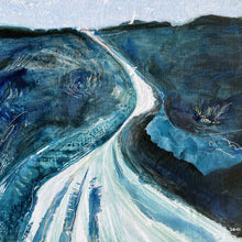 Load image into Gallery viewer, Lonely Highway Soul of Ireland painting by Dawn Richerson - Journeys Series