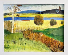 Load image into Gallery viewer, Lough Gara Gold Ireland Painting by Dawn Richerson