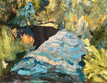Load image into Gallery viewer, Magic Stream County Wicklow nature Soul of Ireland painting by Dawn Richerson 30x40