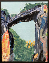 Load image into Gallery viewer, NATURAL BRIDGE: Truth & Treasure ☼ Natural Persuasion {Original} painting